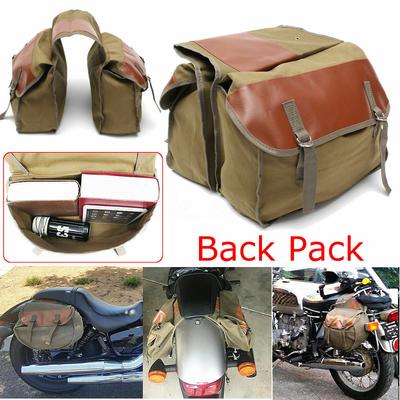 Pair Motorcycle Saddle Bags Side Tool Luggage Storage Bag Saddlebags Waterproof Universal For Honda Motorcycle