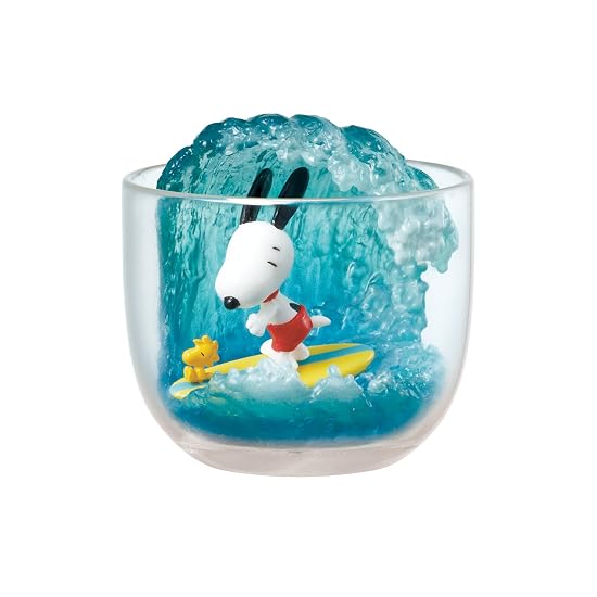 Snoopy & Woodstock Happy Terrarium BOX Product, 1 BOX = 6 pieces, 6 types in total