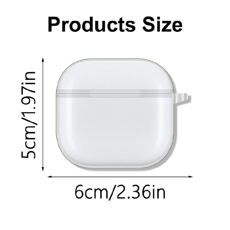 Flexible Clear Soft Protective Case For Air Pods 4 Wireless Earbud Shockproof Cover Scratch Resistant Sleeve Daily Use