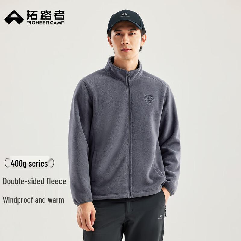 

Pioneer Camp Men s Embroidered Stand-Collar Fleece Jacket 2XL