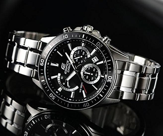 Casio Edifice 100m Water Resistant Chronograph Watch EFR-552D-1A Men's