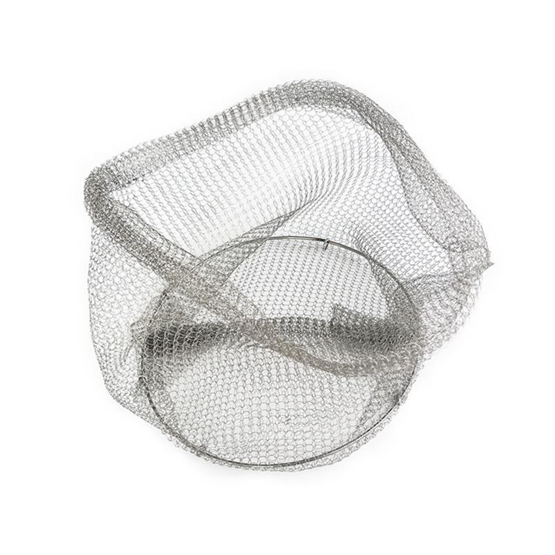 Rodent-Resistant 304 Stainless Steel Mesh Plant Root Protector with Reinforced Bottom Ring