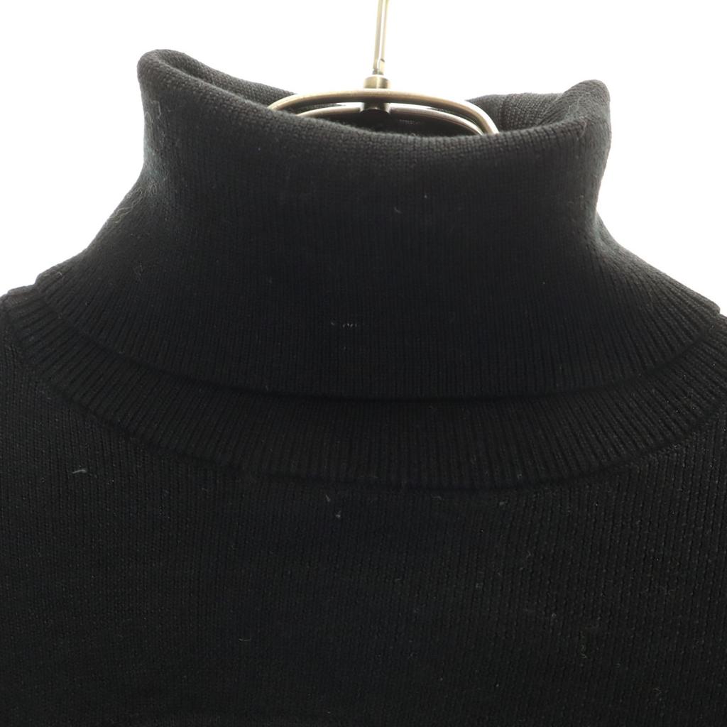 eimy istoire Long sleeve Rib knit one piece F black Women Used