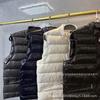 Unisex Stand Collar Down Vest Winter Warm Casual Outerwear Men Women