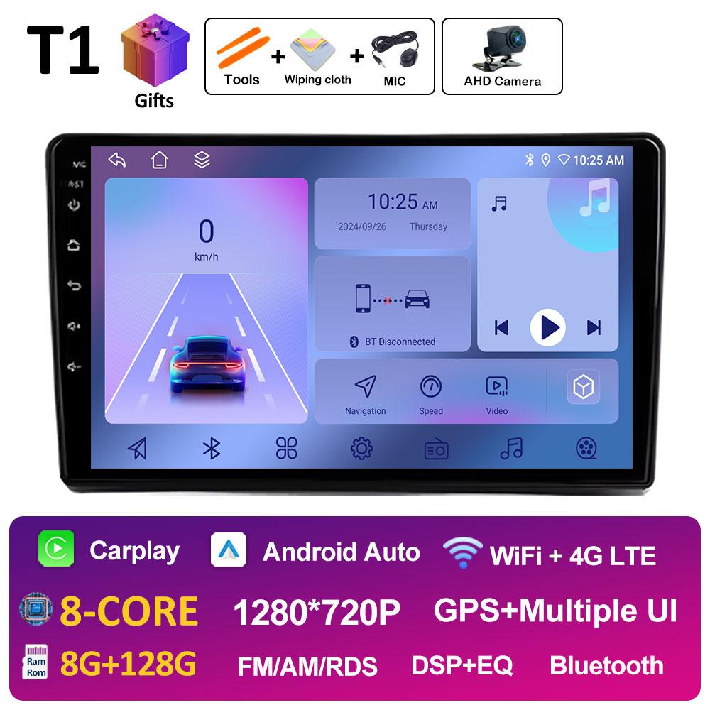 Navigation GPS 9 Inch For Opel Zafira B 2005 - 2014 For Opel Astra H 2004 2005 2006 2007 2008 - 2014 Android Auto Accessories 4G