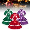 Party Christmas Girl Skirt Festivals Cosplay Decoration Costume Performance Set