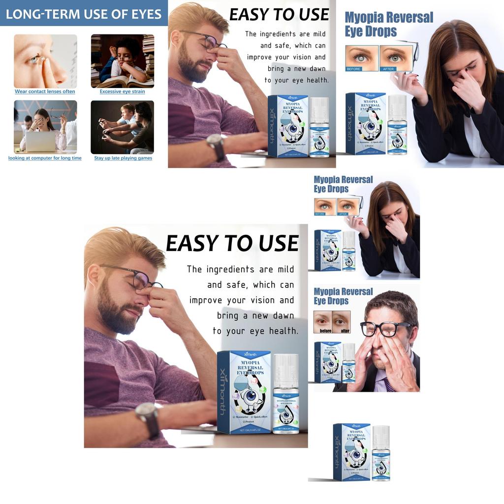 Ximonth Eye Drops Soothing Hydrating Relief For Eye Fatigue And Dryness 13ml