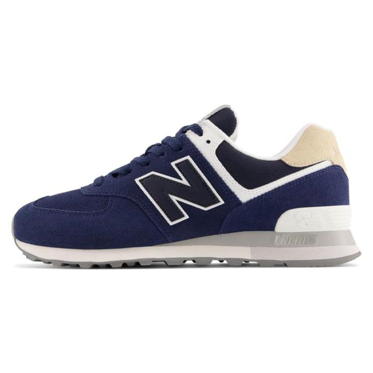 Кроссовки унисекс New Balance 574 Midnight Blue белые U574NL2 36