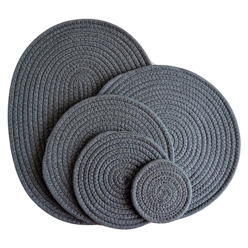 Abay Cotton Rope Heat Insulation Placemat Set