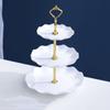 Suporte para Cupcakes Prato de Frutas Suporte para Sobremesas Lanche Doce Torre para Buffet Festa de Natal Casamento Bolo Sobremesa