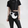 Moon Shape Rivet Chain Bag Women's Handbag