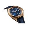 CITIZEN Mechanical Movement Cow Leather Strap Watch Men's Watches Blue Dial NB6012 18L NB6012-18L