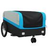 VidaXL Bicycle Trailer, Transport Cart with Flag, Bicycle Cart, Bicycle Trailer, Luggage Trailer, 94065