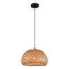 Bamboo Lantern Pendant Lamp Natural Rattan Wicker E27 LED Chandeliers Hand-Woven Lampshades Lighting Fixture Hanging Light
