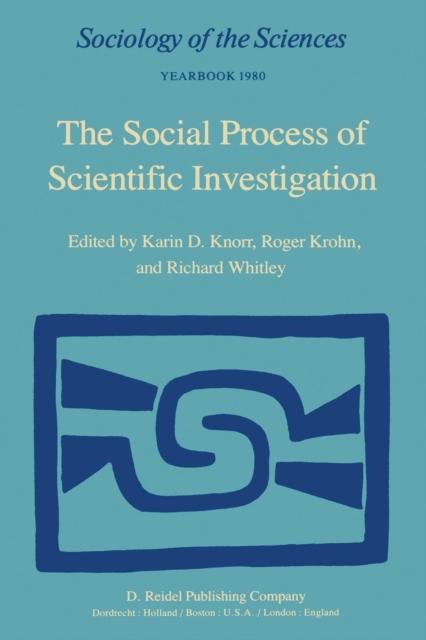 Kniha The Social Process of Scientific Investigation : 4