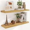 Wall Mounted Floating Shelf for Living Room, Bedroom, Bathroom, or Kitchen Storage
