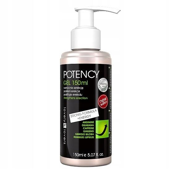 Potency Gel Lube gel pro silnou erekci lubrikant pro muže na potenci erekce 150 ml