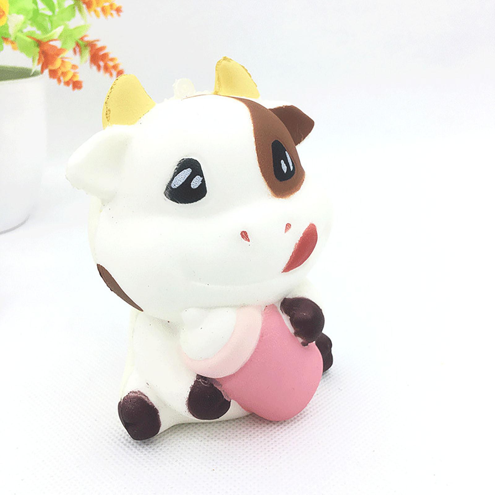 (H0826)Очаровательный мультяшный шарм коровы — фото 3