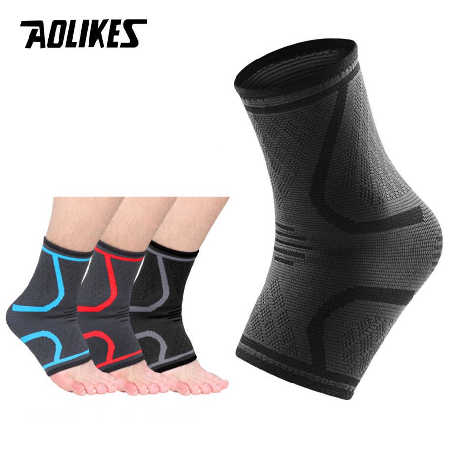 Aolikes 1Pcs Ankle Brace For Women & Men,Ankle Support Sleeve & Ankle Wrap - Compression Ankle Brace For Sprained Ankle