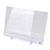 LED Note Board 7 Colors Acrylic Dry Erase 4 Modes Drawing Writing Light Up Message Glow Rewritable Memo Board 11.8x8in with 7 Marker Pens Stand