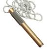 Vintage Füllfederhalter 0,5 mm Halsketten Füllfederhalter Persönlichkeit Mini Taschenstift Geburtstagsgeschenke