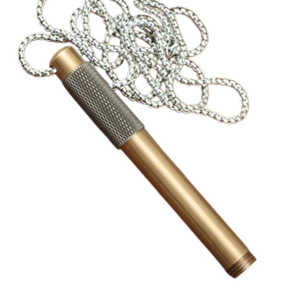 Vintage Füllfederhalter 0,5 mm Halsketten Füllfederhalter Persönlichkeit Mini Taschenstift Geburtstagsgeschenke