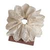 Chocoring Shop Romantic Embroidery Punching Lace Volume Scrunchie