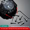 Voor Casio G-SHOCK GWG-1000 GWG1000 Big Mud King Series horloge Behuizing en band Verbindende bevestigingsstalen schroeven Metalen moer Schroeven