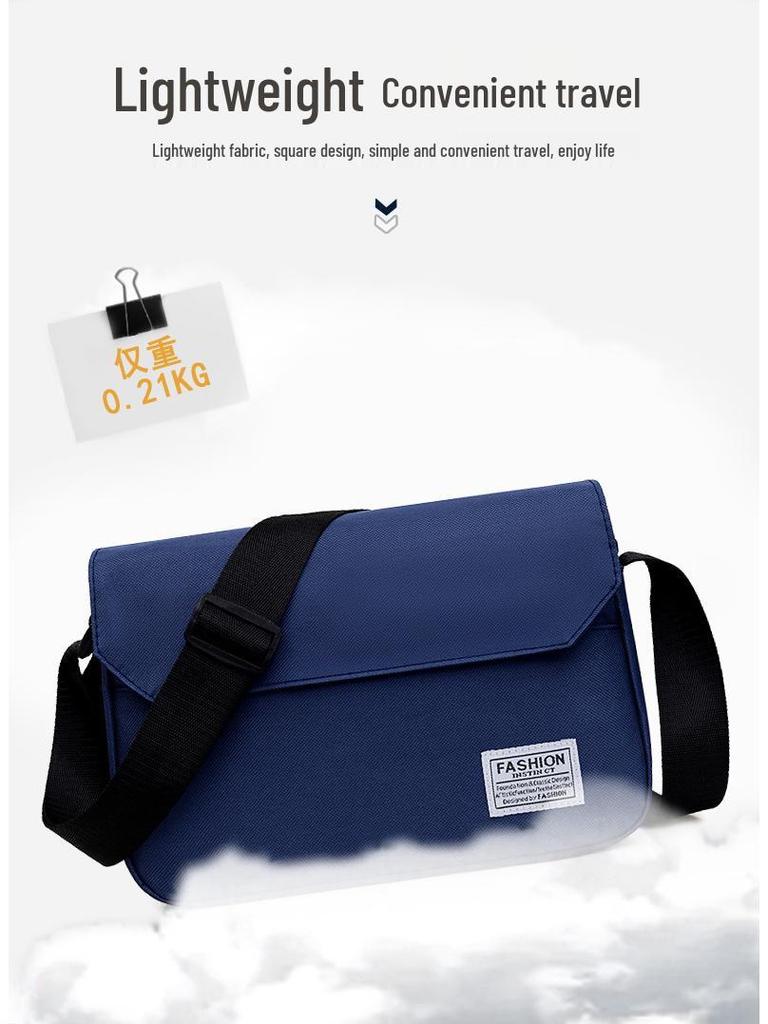 Unisex Lightweight Crossbody Shoulder Bag with Large Capacity