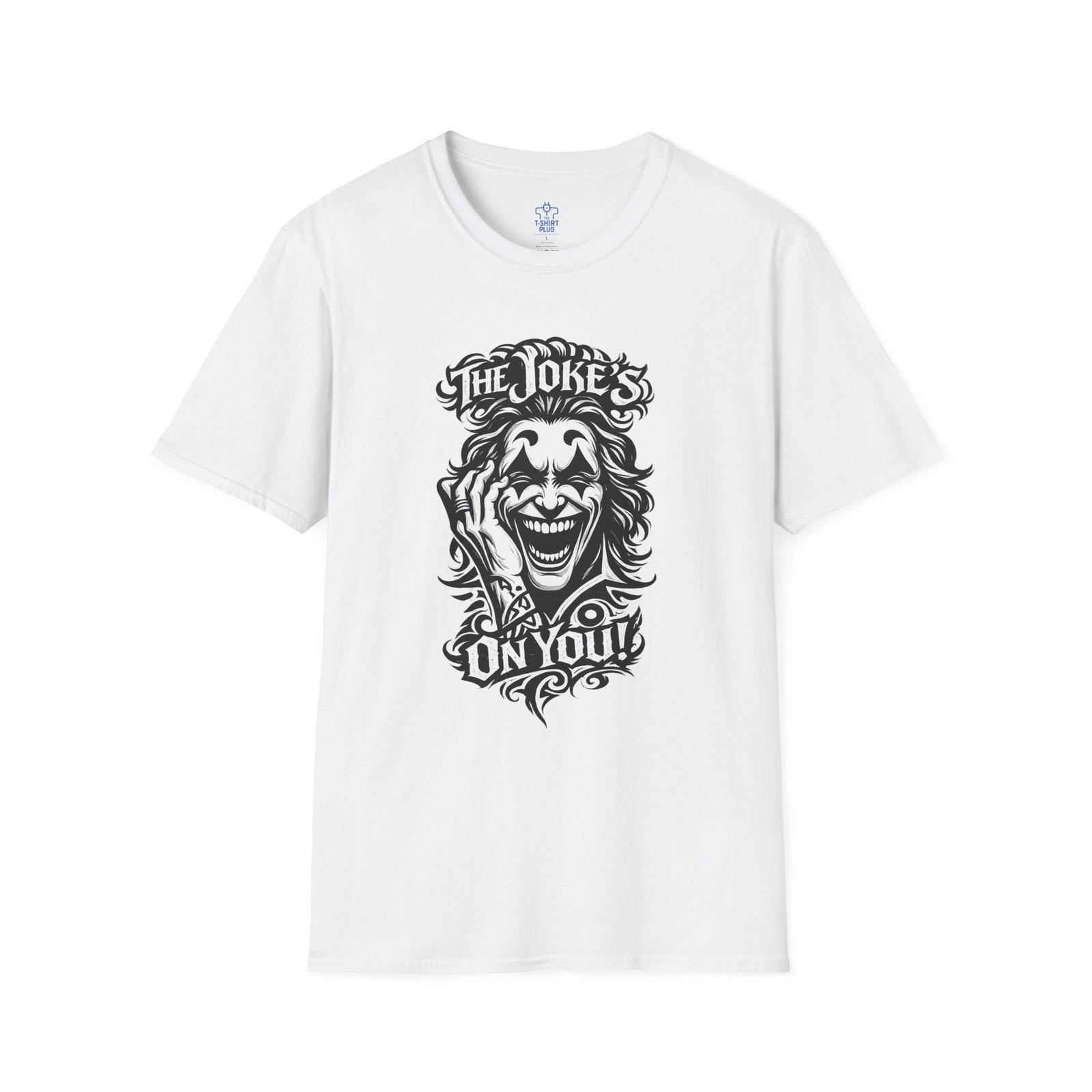 The Jokes on You Joker T-Shirt | Joker Quote Tee S разноцветный