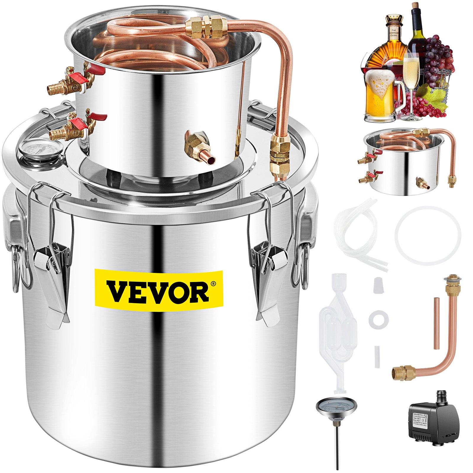 VEVOR Destilators, 50L Nerūsējošā Tērauda Ūdens