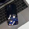 Blue Lock Anime Handyhülle Für iPhone 17,16,15,14,13,12,11 Plus,Pro Max,XS,Weiche Silikon Schwarze Hülle