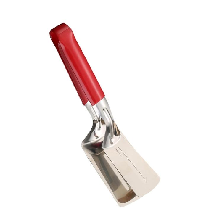 Stainless Steel Meat Turner Comfortable Grip Nonslip Spatula with Extended Handle Barbecue Accessory