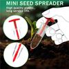 A84E-Mini Seed Spreader, Sowing Helper, Sowing Seed Dispenser With 5 Speeds, Small Seed Planter Planting Tool,For Tiny Seeds
