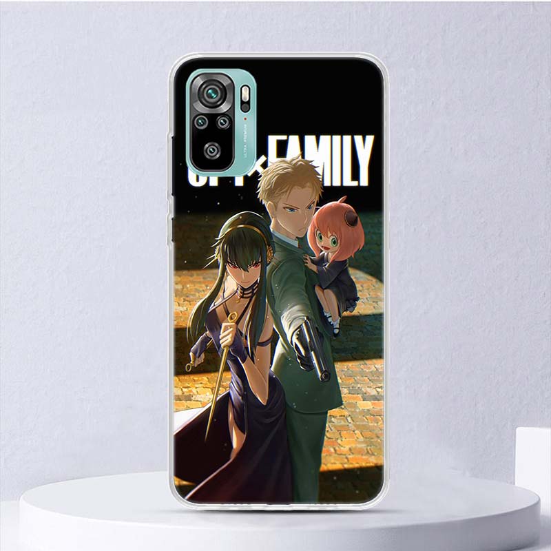 

Anime S-Spy Family Anya Soft Case For Xiaomi Redmi Note 14 13 12S 11S 10S 12 11 10 Phone Cover 11T 11E Pro Plus 9 9S Shell Coque Redmi Note 14 Pro 5G