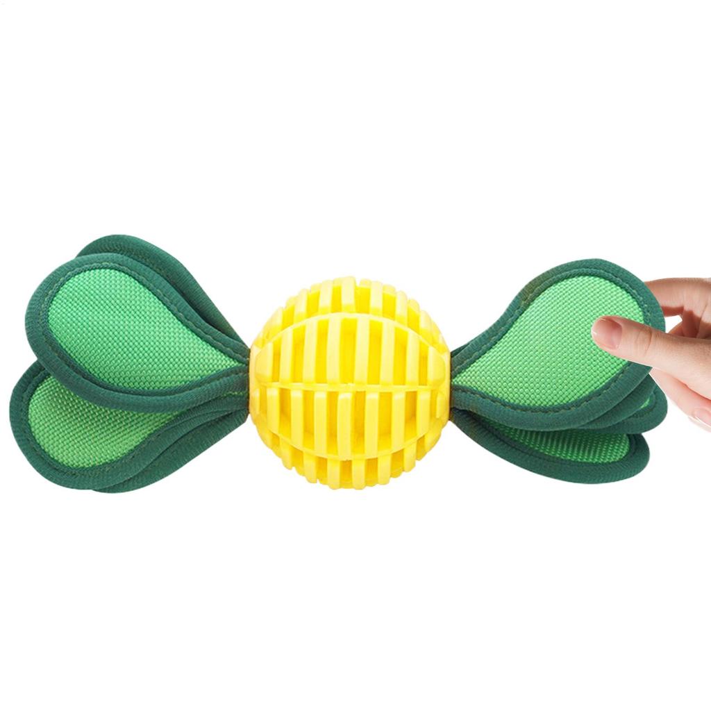 Sound Squeaky Toys Candy Shape Pet Soft Plush Chew Molar Training Toy Puppy Bite Teeth Dental Toys Brain Training Pet Supplies