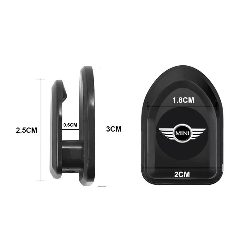 Car Self-adhesive Buckle Small Hook Clip Car Goods For BMW MINI JCW CLUBMAN Urbanaut COUPE F54 F55 COUNTRYMAN CLUBVAN VAN Vision