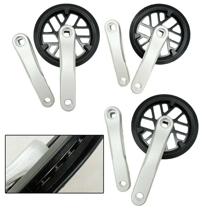 127/140/152MM Crankset 32T Alloy Ebike Kids Children Folding Bike Chainwheel Crankset  Folding Bike Chainring Replacement Parts