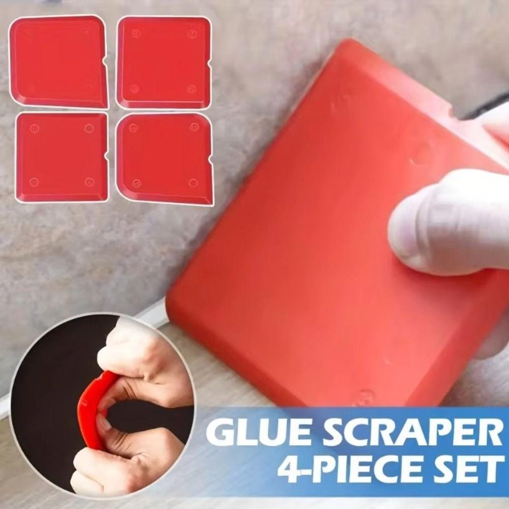 

4pcs/8pcs Wide Application Sealant Grout Finishing Tool Durable Grout Scraper Caulking Tool Set 8pcs