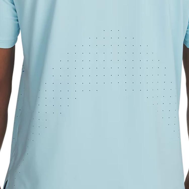 Under Armour Launch Elite Iso-Chill Breathable Cool Comfort Soft Skin-Friendly Fashion Short Sleeve T-Shirt Men Tops Blue 1389803-494