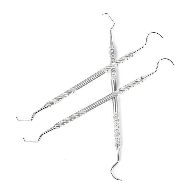 1Pc Stainless Steel Dental Instruments Mouth Probe Teeth Tooth Clean Hygiene