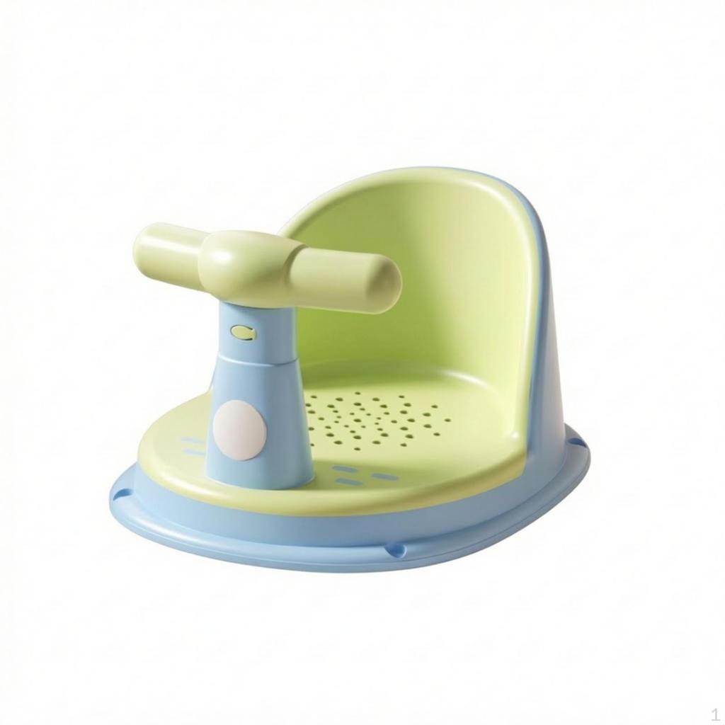 Baby Badzitje Afvoergaatjes Stoel Ergonomisch voor Baby's, Jonge Kinderen, Badkuip