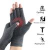 Silicone Dispensing Non-slip Pressure Gloves, Soft and Breathable Wrist Discomfort, Half-finger Protective Tendon Sheath Mother Gloves
