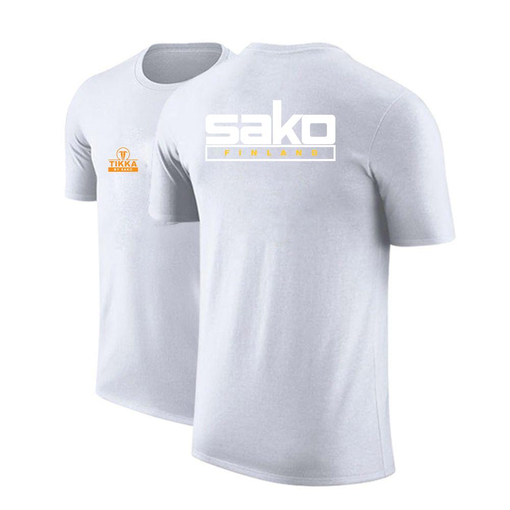 Tikka By Sako Finlandia Logo Armi da Fuoco 2022 Unisex Nuove Magliette Casual Estive Sportive a Maniche Corte Harajuku Top Comodi