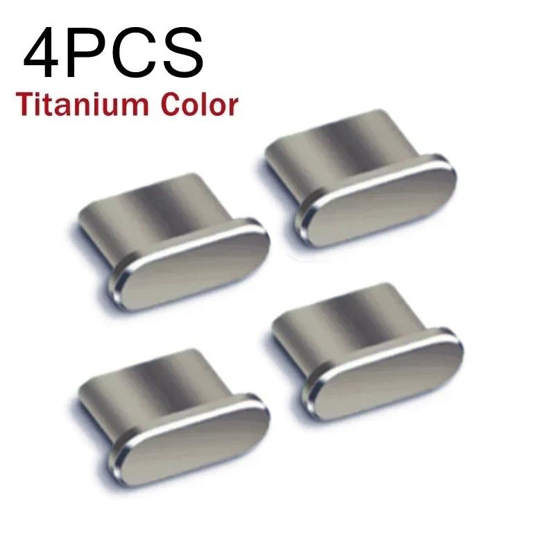 Metall Staubschutzstecker für iPhone 15 / 15Pro / 15 Pro Max / 15Plus Ladeanschluss Stecker Stopper Handy Schutzkappe Staubschutzstecker