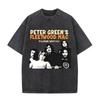 2026 Camiseta Gráfica Lavada Vintage Banda de Rock Fleetwood Mac Top Retro Stevie Nicks Hip Hop Streetwear Y2K Gótico Algodão Camisetas Oversized