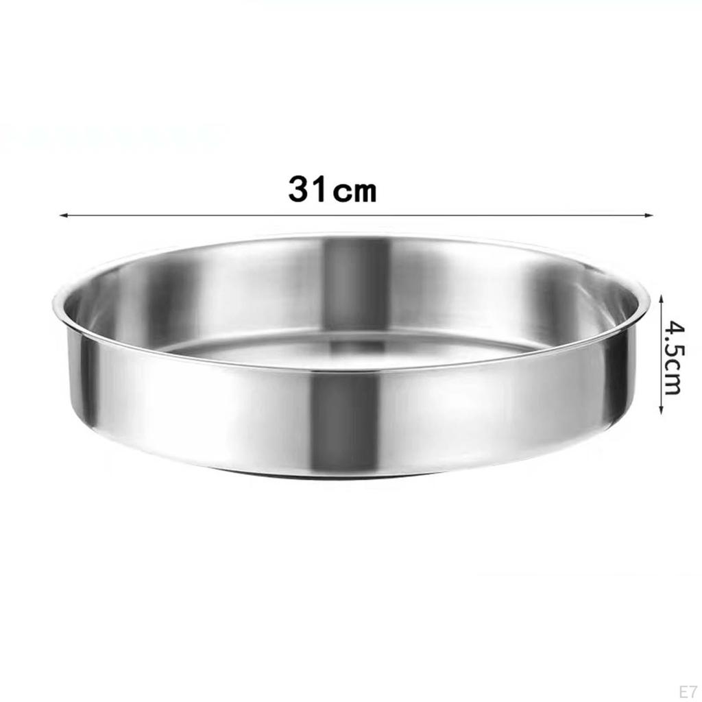 Kitchen Storage Holder Round Rotating Spice Rack for Refrigerator Pantry Countertop