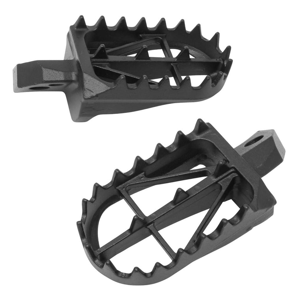 ZETA Racing KDX220R '94-05, KDX250R '91-94 Wide Foot Pegs, Chromoly Mid Width: Approx. 2.0
