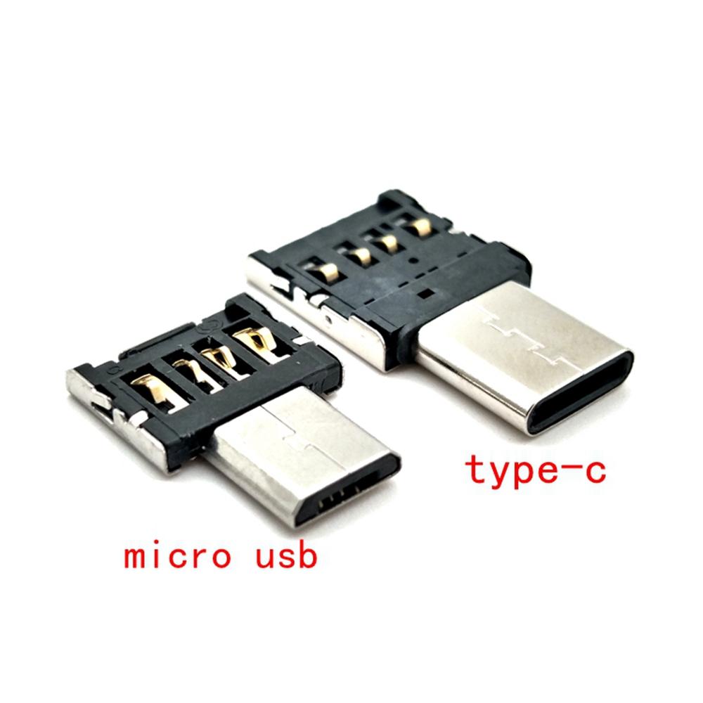 OTG Adapter Daten Kabel Typ-C Micro USB ZU USB OTG Kabel C Allgemeinen USB Handy Android Konverter für Xiaomi Huawei S