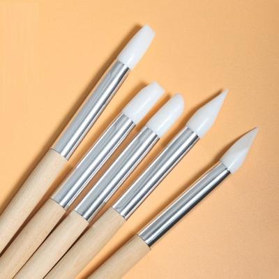 Padoma - Silicone Nail Art Brush (various Designs) / Set
